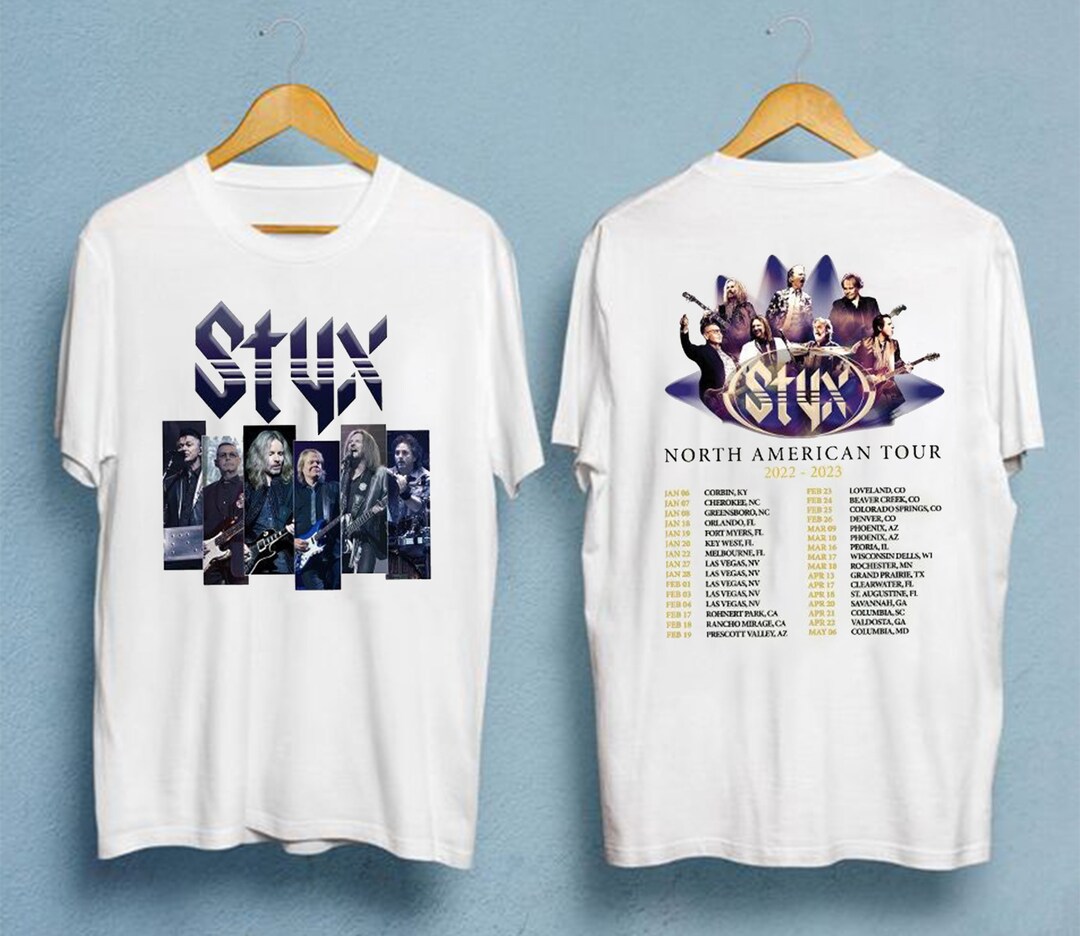 Styx 2023 World Tour Dates and Setlist Merch Songs Styx Band Etsy