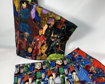 Marvel Avengers Unpaper Towels, reusable paper towels (set of 8)