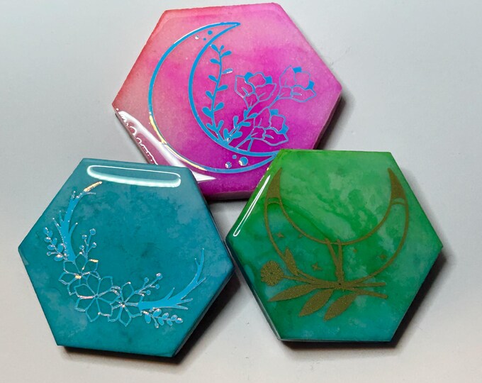 Wiccan, Druid Themed Marble Tile Sewing Pattern Weights (set of 3) - Etsy