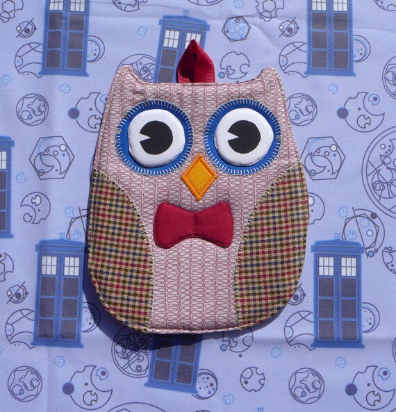 One Doctor Who Owl Hot Pad Eleventh Doctor | Etsy