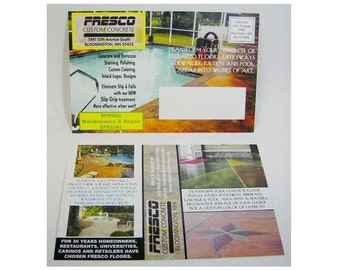 1,000 Full Color Postcards, Custom Printed 6" x 9", Gloss or Matte Finish, 2-sides