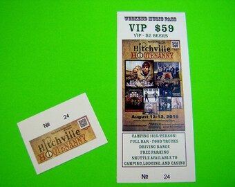 250 printed tickets full color custom for event concert etsy
