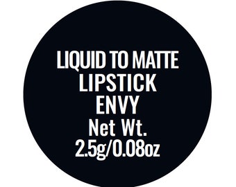 200 lipstick cap labels, 1/2" round, printed with black ink on white gloss paper stickers (20 each of 10 designs)