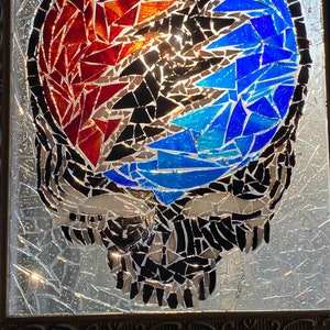 Steal Your Face Mosaic, Grateful Dead Stealie - Choose Your Size