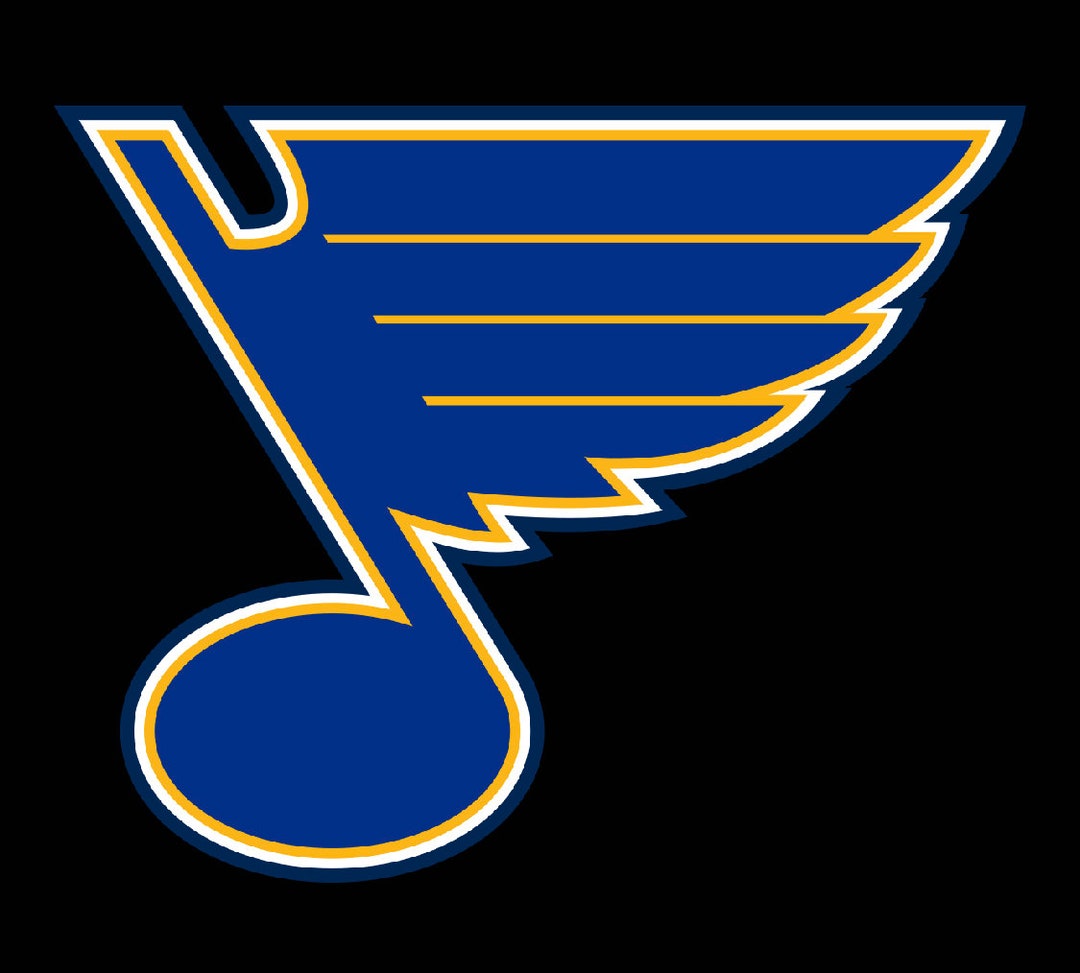 St. Louis Blues Stained Glass Logo - Etsy