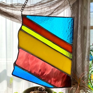 CHOOSE YOUR STATE - Stained Glass Suncatcher