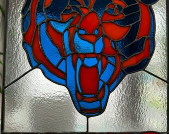 Motif de vitrail Bears de Chicago