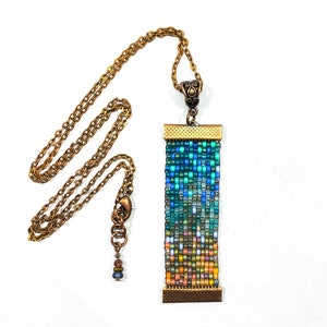 Beaded Pendant Necklace
