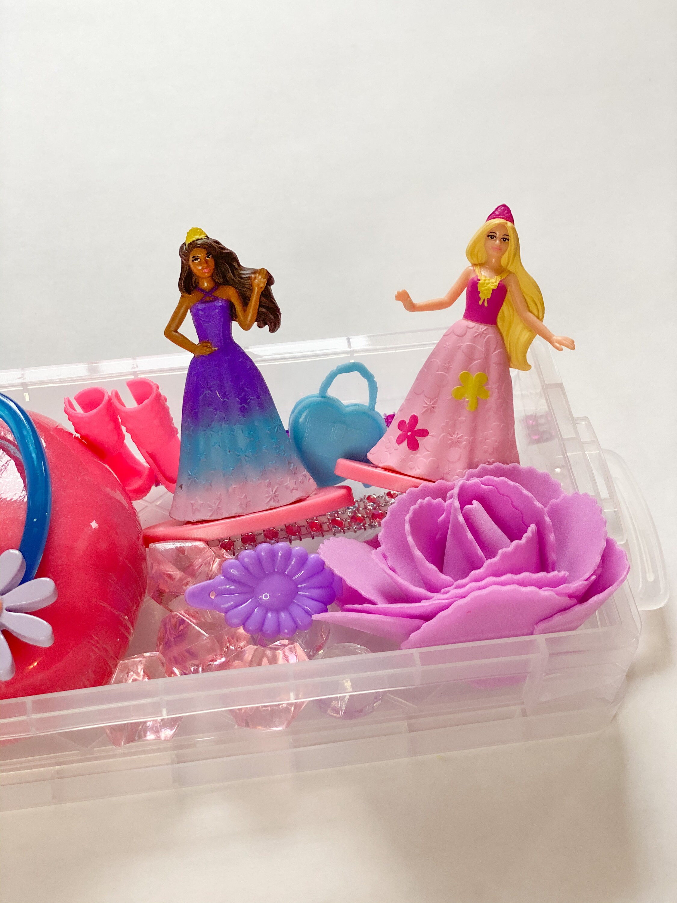 Barbie Play Dough Kit Sensory kit Play dough activity Etsy