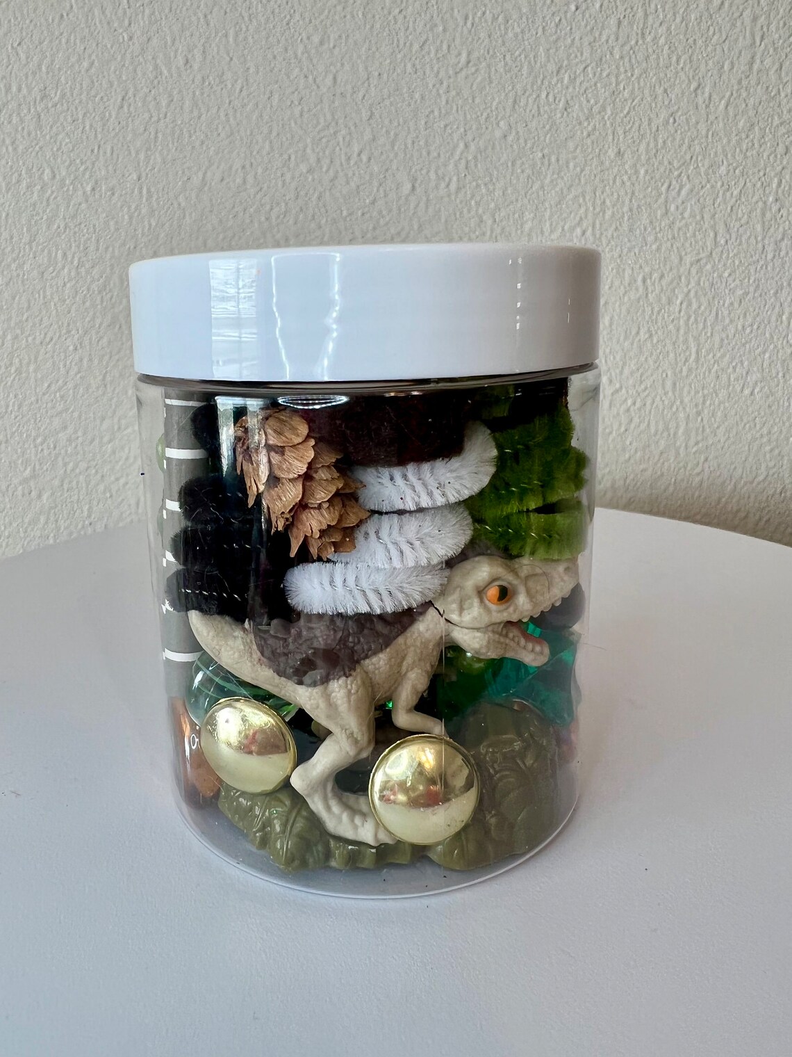 Jurassic Park Play Dough Jar Dinosaur Play Dough Onthego Etsy