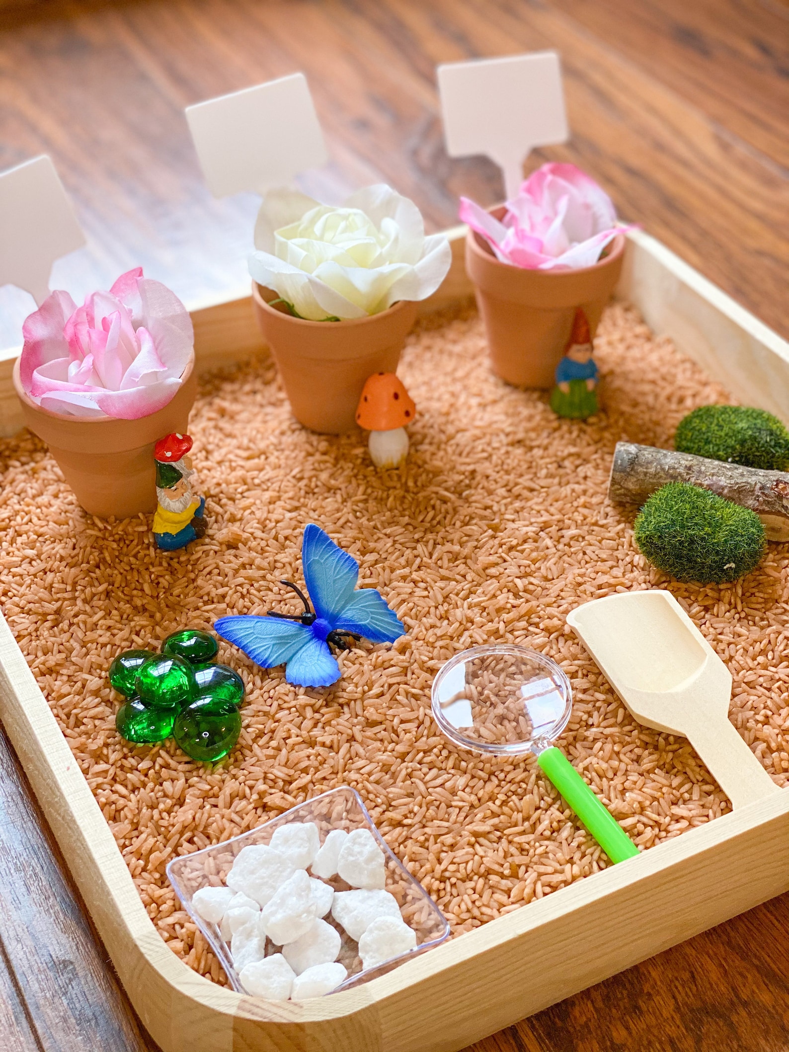 Garden Sensory Bin Flower Sensory Kit Etsy