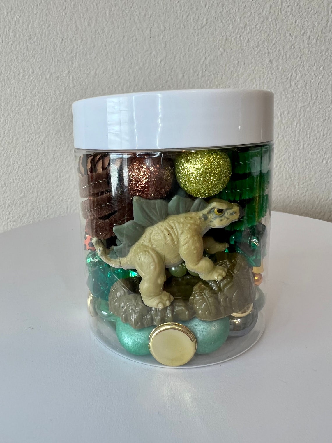 Jurassic Park Play Dough Jar Dinosaur Play Dough Onthego Etsy