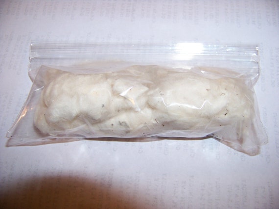 COTTON Organic Raw Cotton 2 BAGS RDA RBA USA GROWN