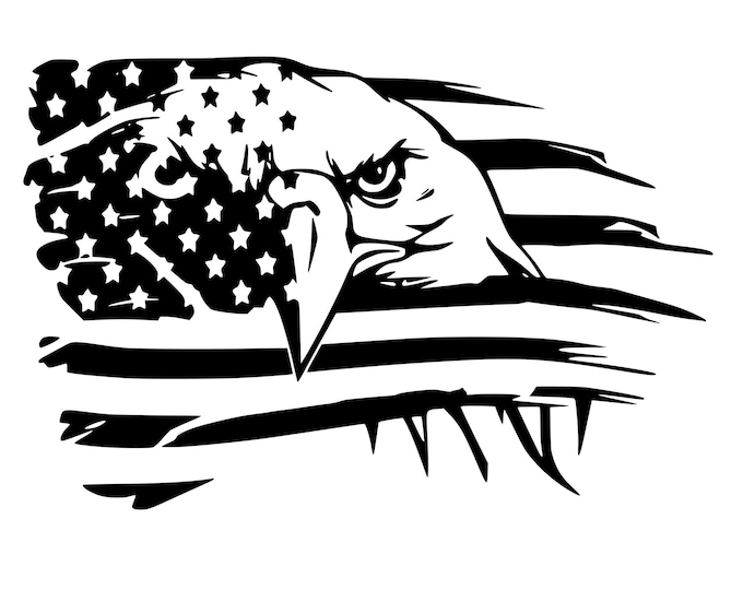 Eagle flag  png file