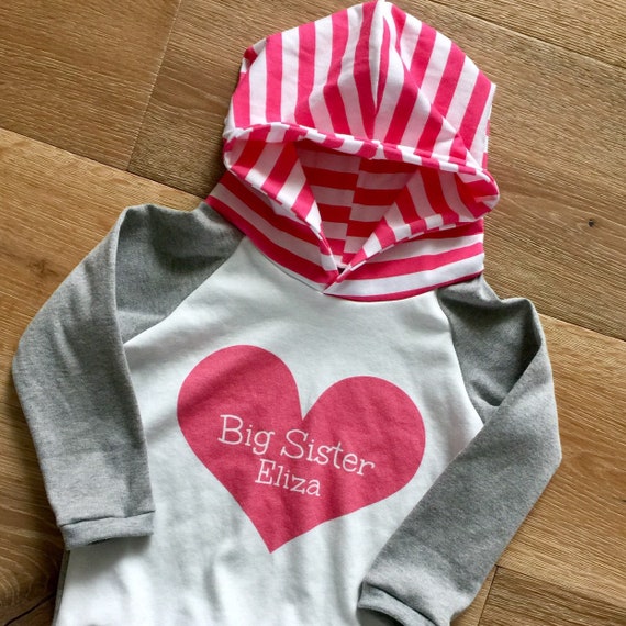 pink striped hoodie