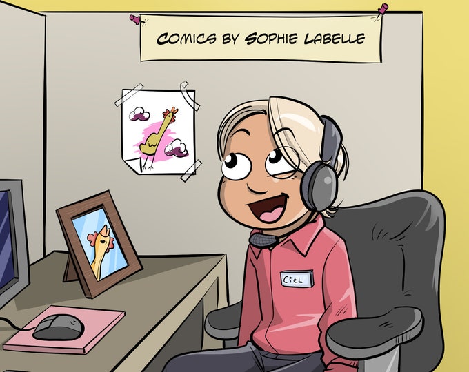 Gender Helpline - comic book by Sophie Labelle