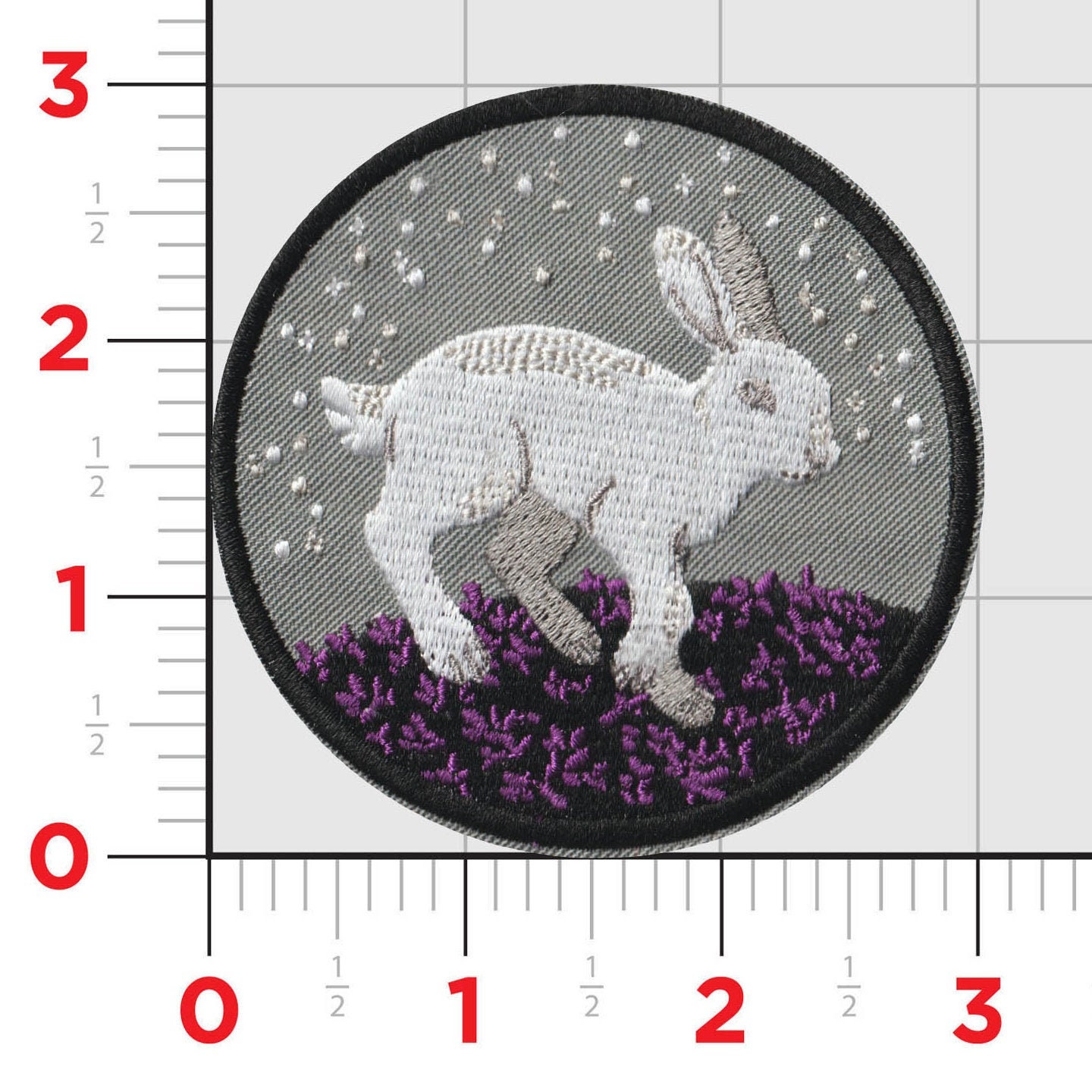 Ace Hare Ironon Patch