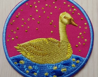 Pan Swan Iron-on Patch