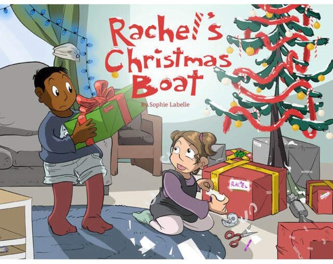 Rachel's Christmas Boat - children's book by Sophie Labelle