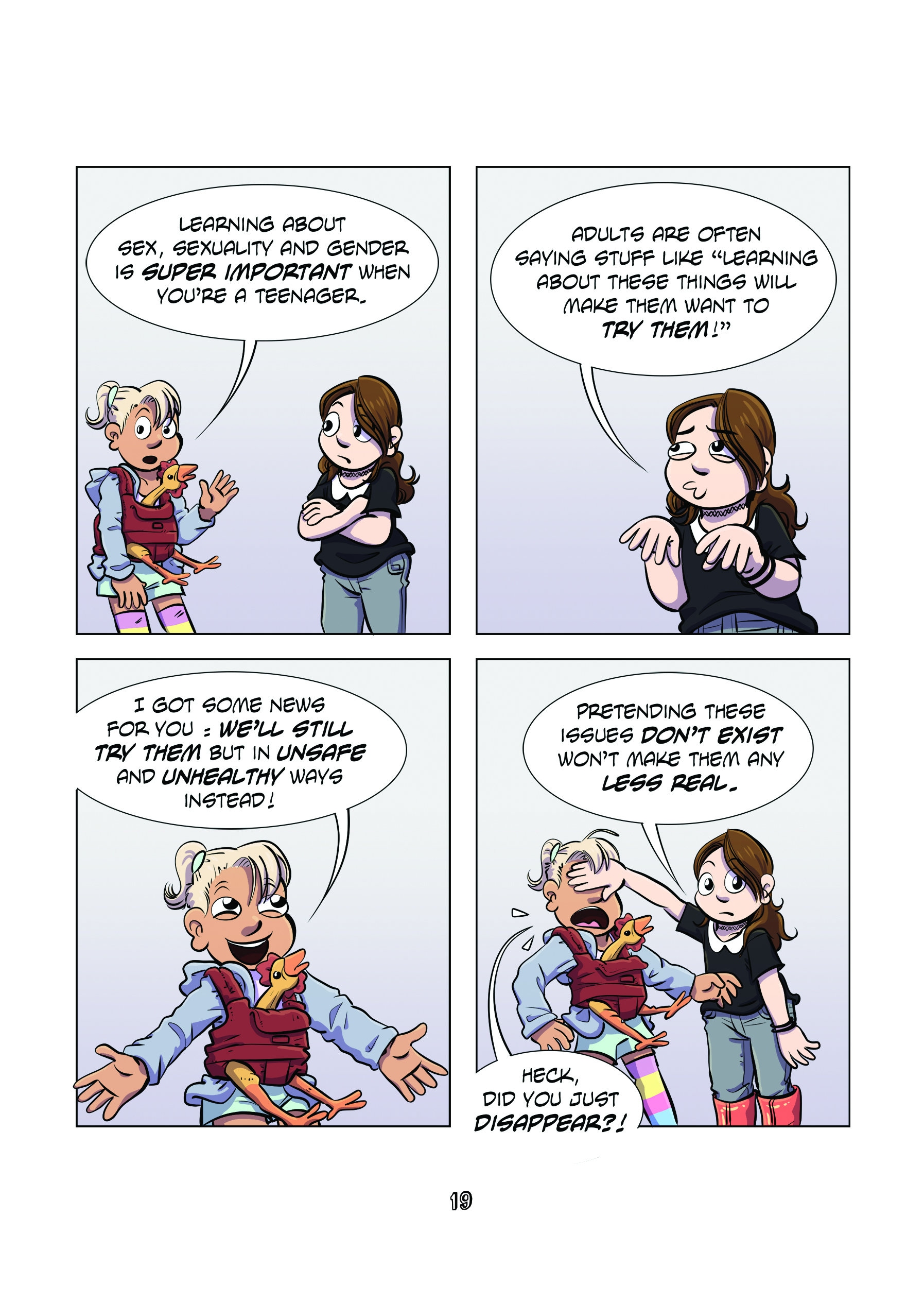 Pdf Sex Ed For Everyone Comics About Relationships Identities And