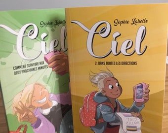 Ciel, tome 1 et 2 - romans - dédicacés par Sophie Labelle (FR)