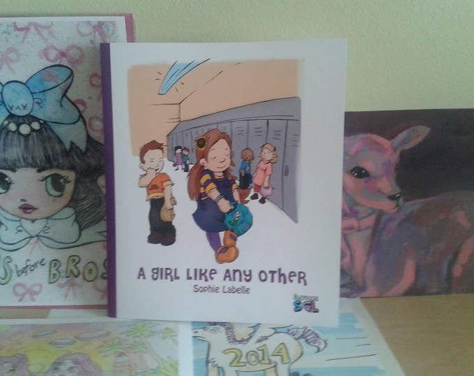 A Girl Like Any Other - children's book by Sophie Labelle