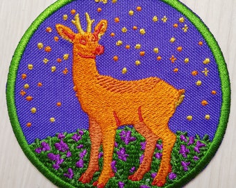 Pride Deer Iron-on Patch