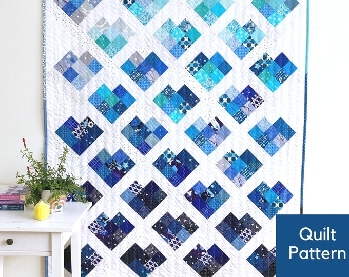 Heart Strings Quilt Kit Using Fairy Dust Fabrics Etsy