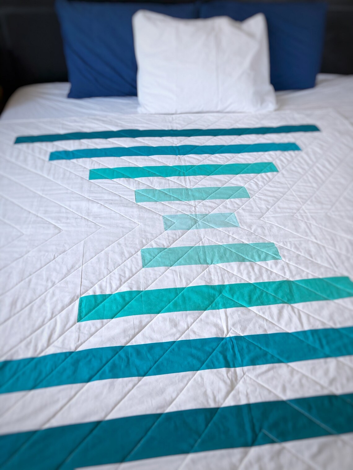 raise the bar modern quilt pattern bold geometric throw etsy