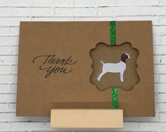 Boer goat Thank you cards