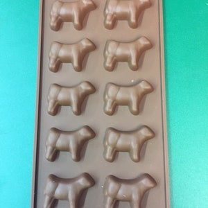 Show Steer Chocolate mold Package of 2