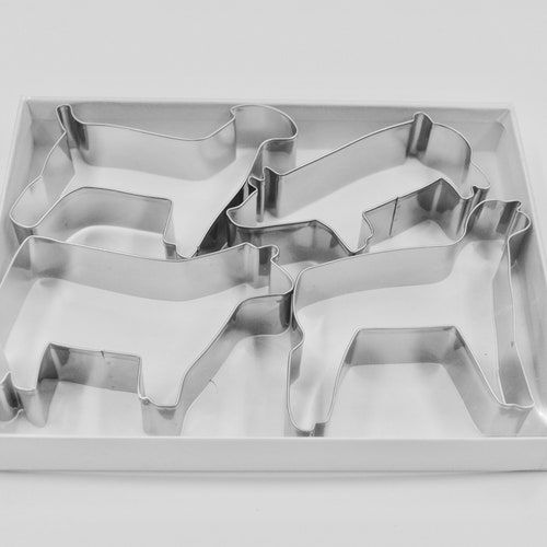 Petite Size Livestock Cookie Cutters Set of 4 Includes Cow Etsy