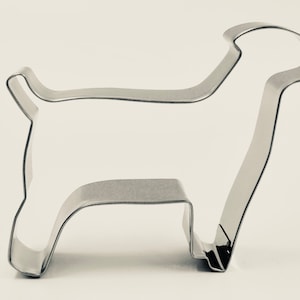 Petite size Meat Goat Cookie Cutter