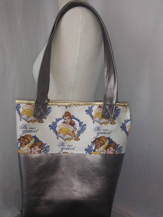 beauty and the beast tote bag
