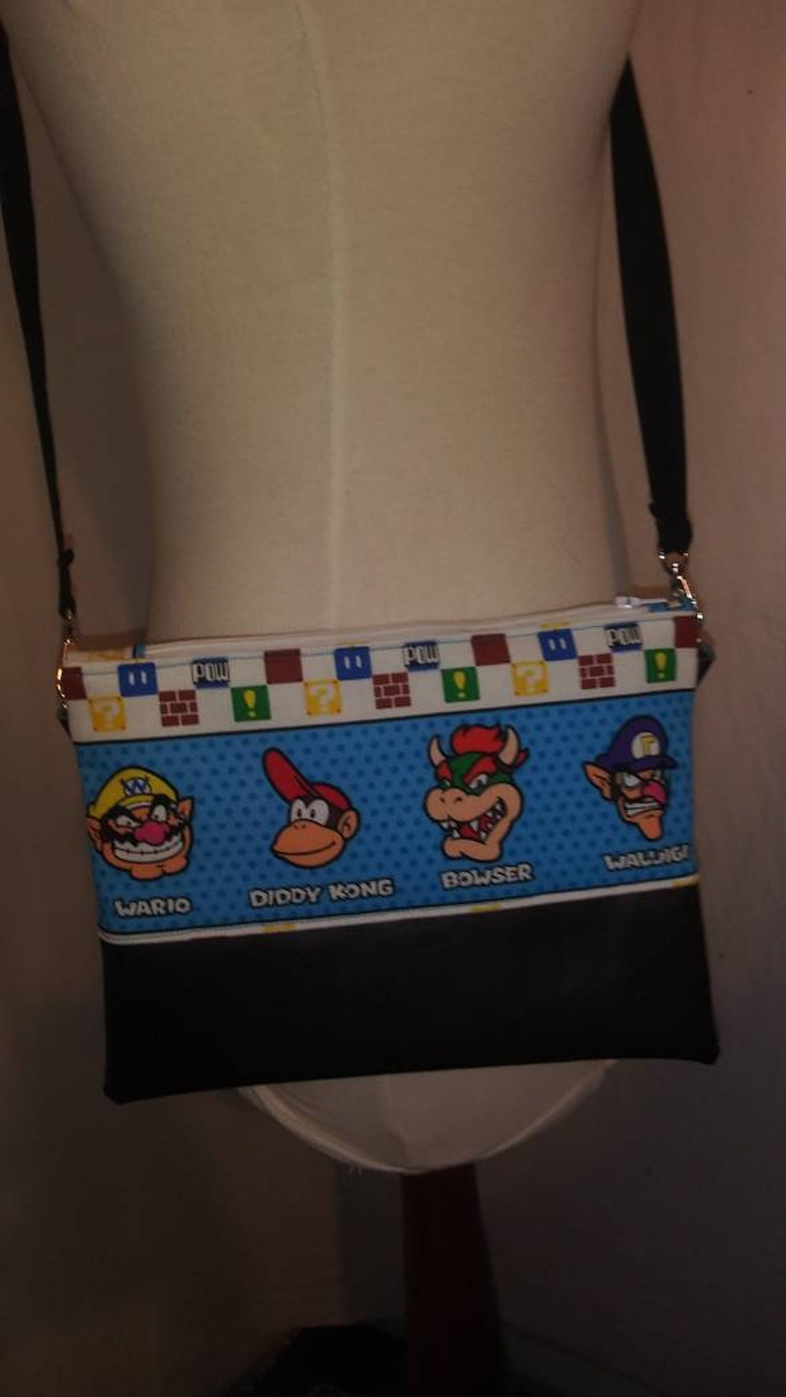 Nintendo Purse Nintendo Crossbody Bag Nintendo Villains Etsy UK