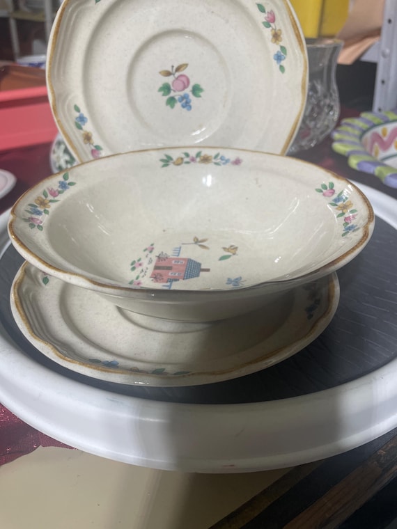 International China Heartland Series Stoneware Japan Folk Art