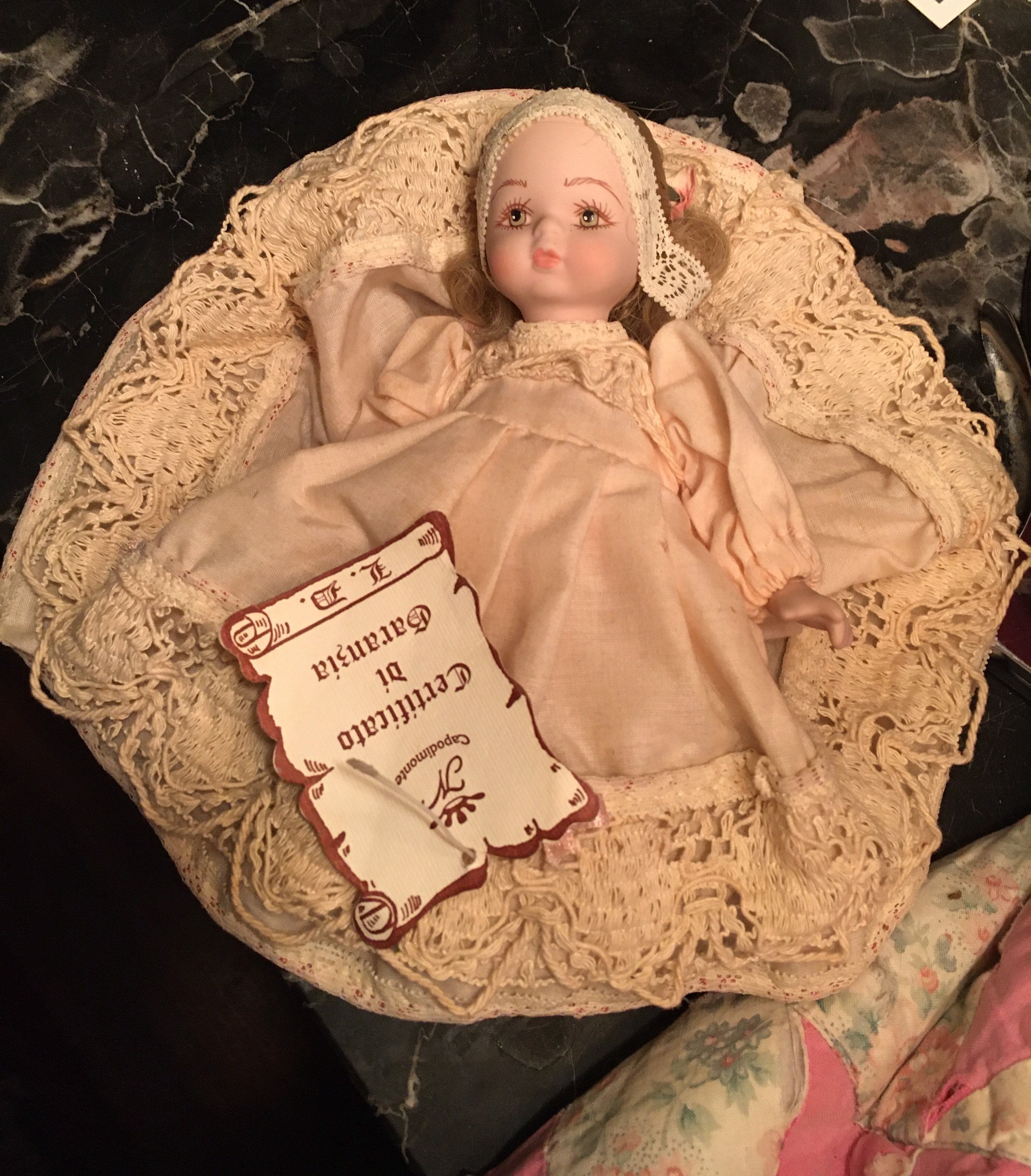 Capodimonte All Bisque Doll With Blonde Hair 7 1/2 - Etsy