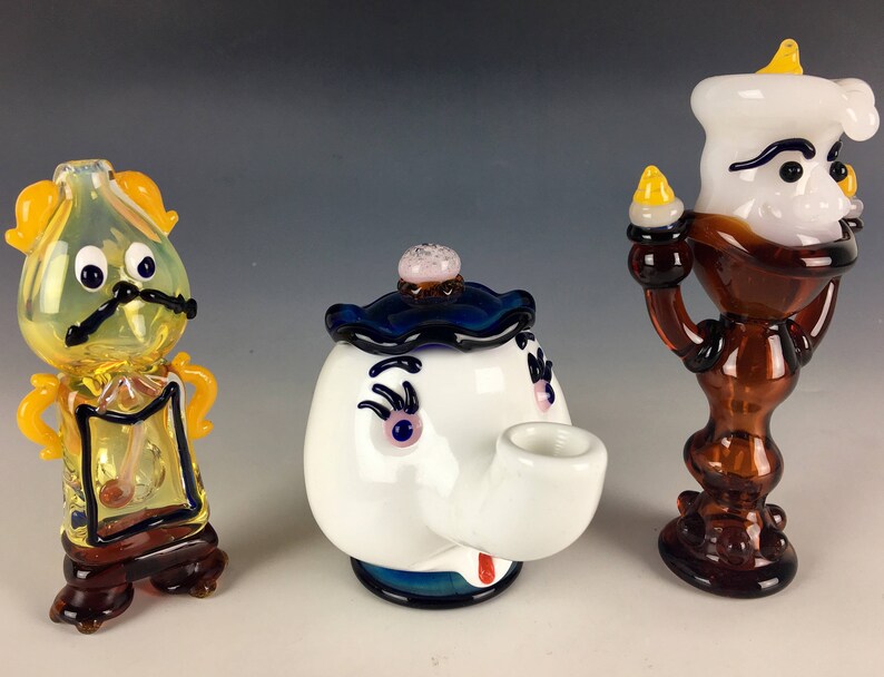 Glass Smoking Pipe Cogsworth Pipe