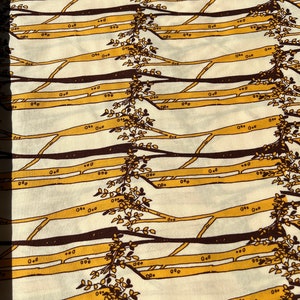 Tina Givens &quot;Bark&quot; Branches from Opal Owl Collection, in Ivory, 100% Cotton Fabric