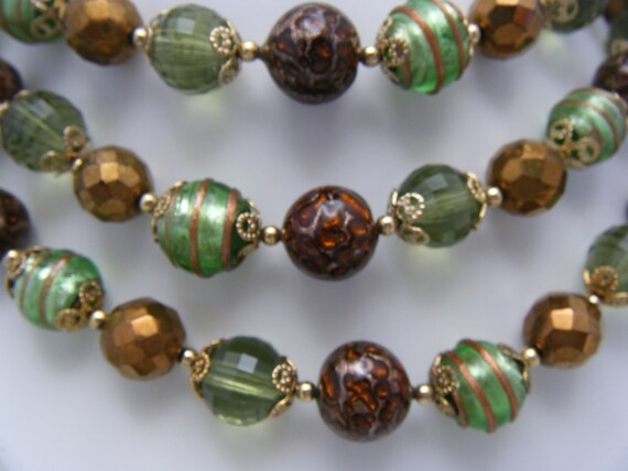 Beautiful Vintage Vendome Necklace Earrings Brace… - image 3