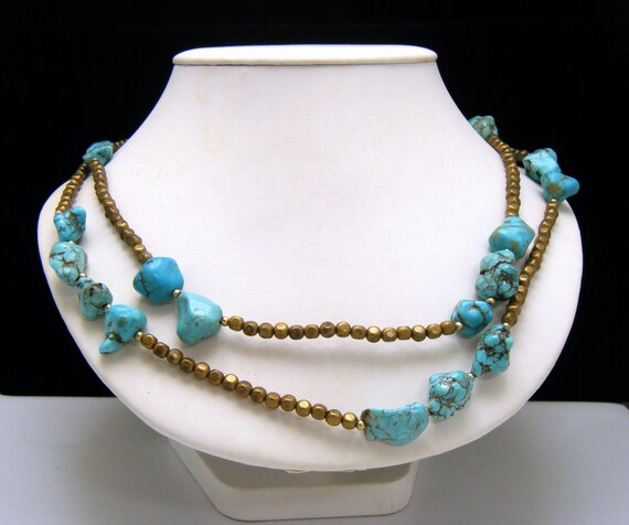 Chicos turquoise necklace hotsell