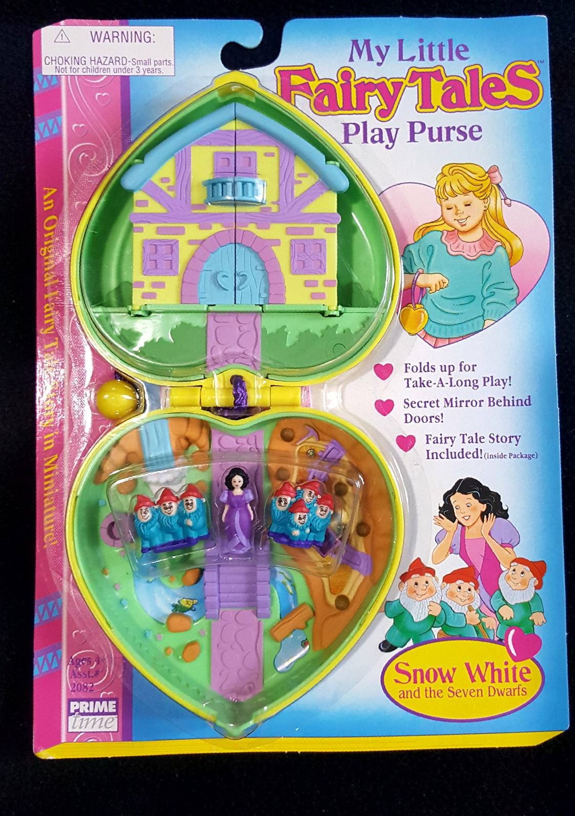 My Little Fairy Tales Play Purse Snow White And The Seven Etsy