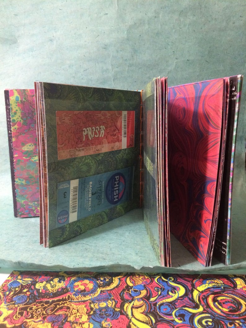 Custom Vinyl Record Ticket Stub Album 152 stubs 2/pg with Etsy