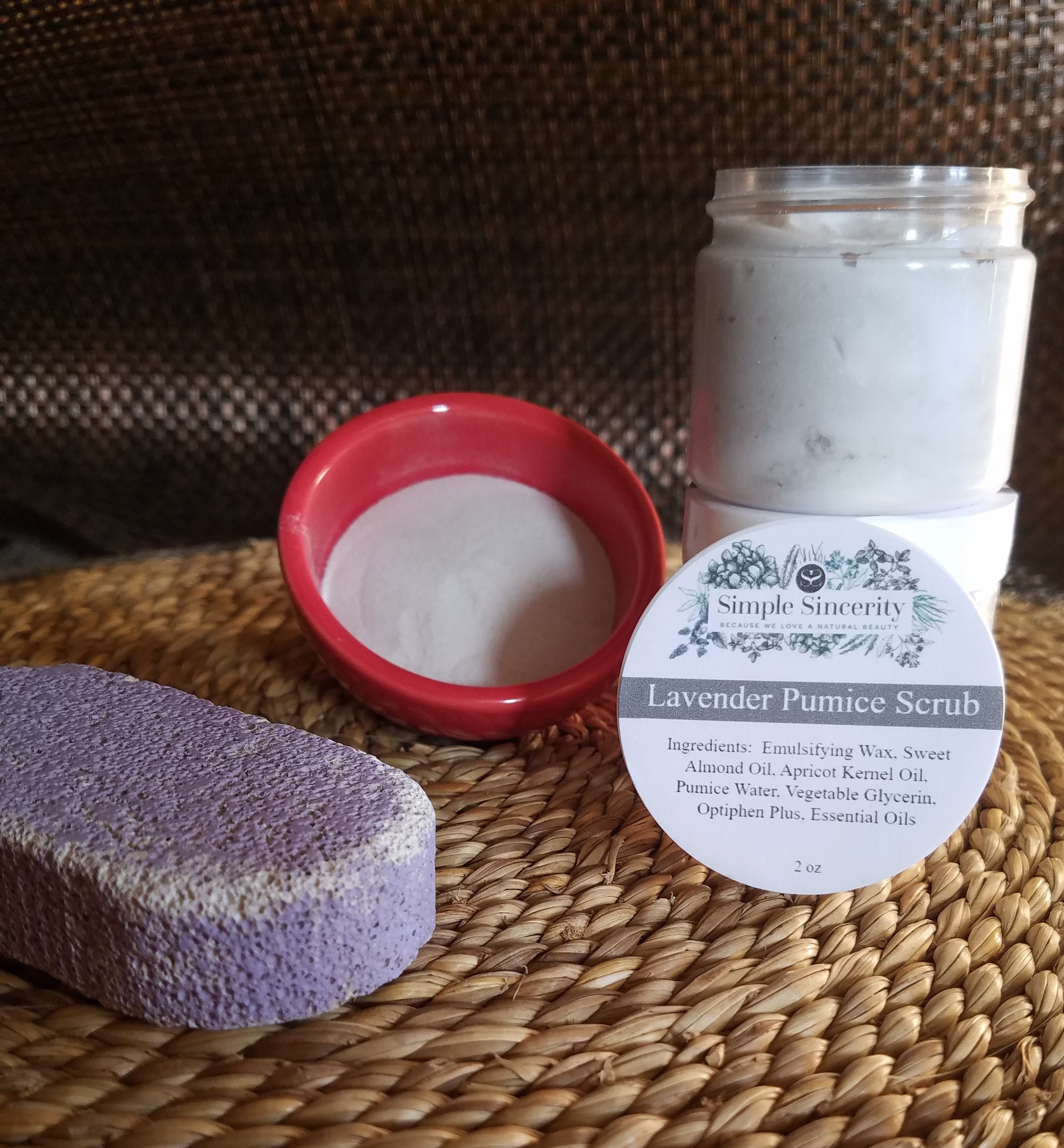 Pumice Scrub All Natural Foot Pumice Scrub Simple Etsy