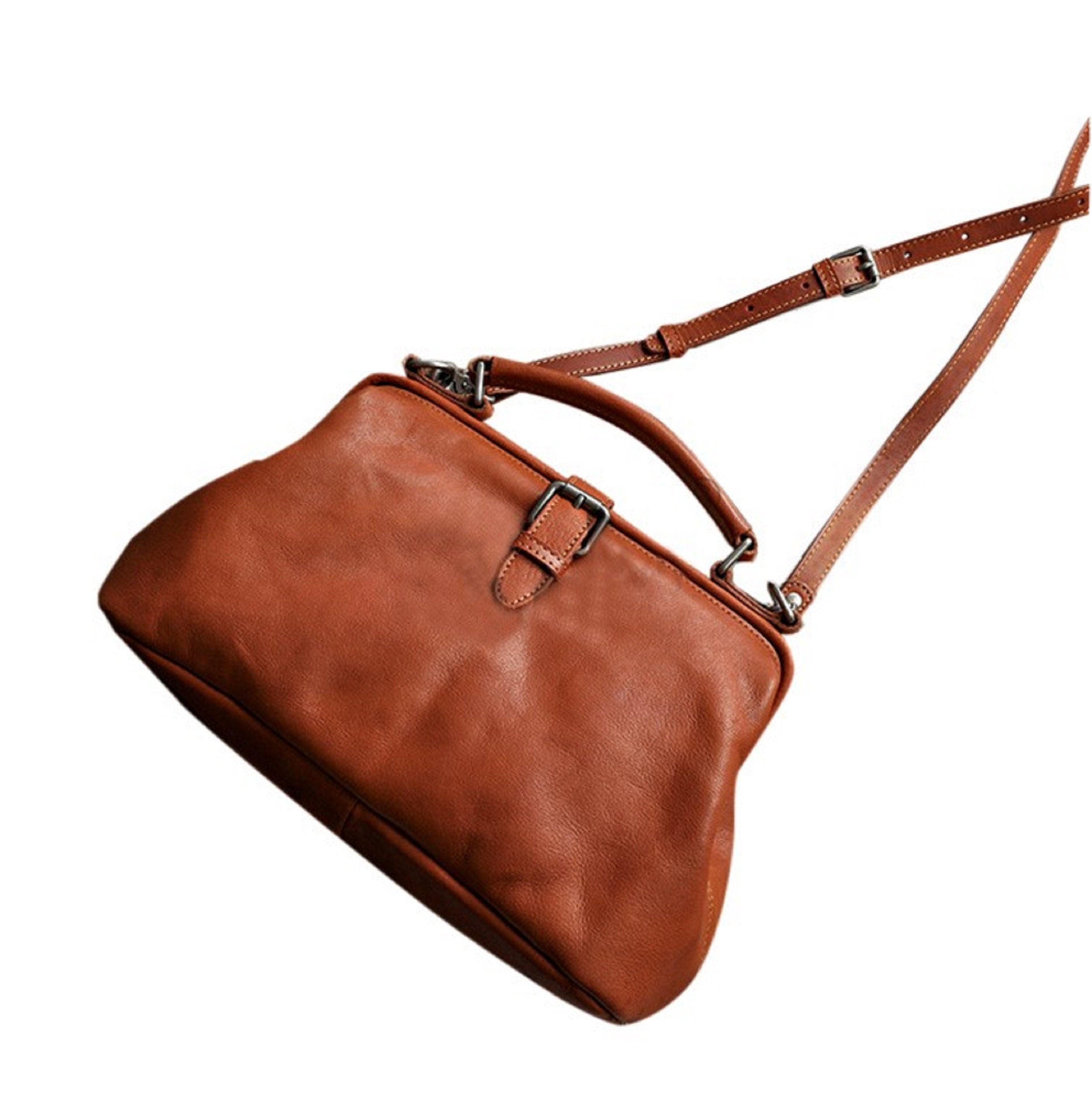 Doctor Bag Purse Leather Doctor Bag for Women Doctor Bag Etsy