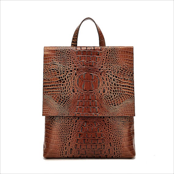 Full-Grain Leather Backpack Purse, Structured Minimal Design, Work Commuter Amazon.com: BOYATU Women main image 4