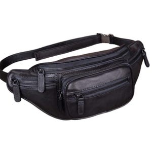Unisex Waist Bag with Adjustable Strap & Multiple Pockets, Crossbody Belt Bag For Travel, Hiking, Running, Cycling, Waist Fanny Pack Hip Bag