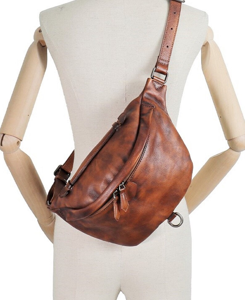 Leather Hip Bag Leather Waist Bag Leather Belt Bag Leather Etsy