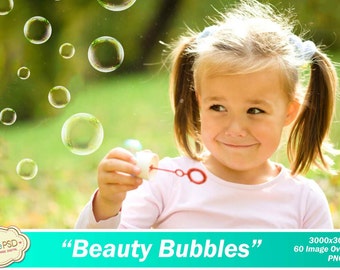 60 Bubble Photoshop-overlays - Scrapbooking - Beauty Bubbles - CPZ097