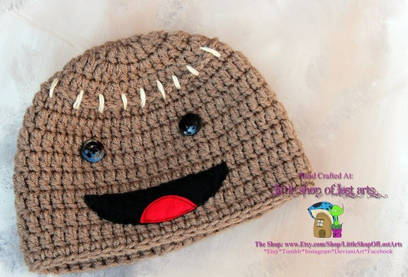 Little big planet inspired thick sackboy character a big image 3